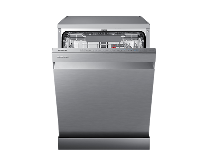 Samsung Series 11 DW60A8060FS/EU Freestanding 60cm Dishwasher with Auto Door & SmartThings, 14 Place Setting