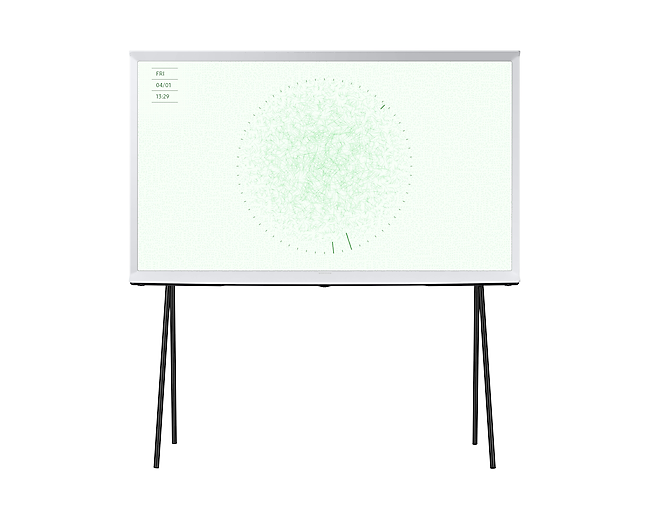 Samsung QE55LS01DAUXXU 55" The Serif LS01D QLED 4K HDR Smart TV in Cloud White (2024)
