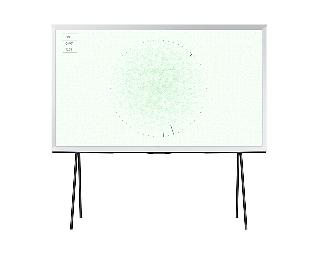Samsung QE65LS01DAUXXU 65" The Serif LS01D QLED 4K HDR Smart TV in Cloud White (2024)