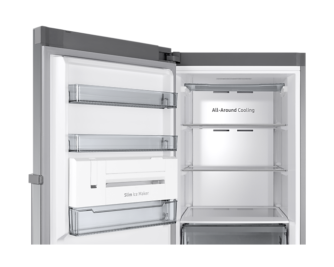 Samsung RZ32C7BDES9/EU Tall One Door Freezer with Wi-Fi Embedded & SmartThings - Refined Inox