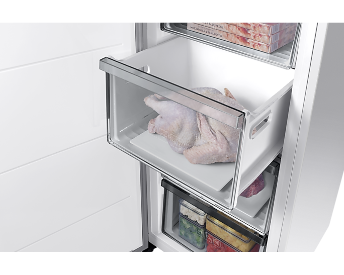 Samsung RZ32C7BD6WW/EU Tall One Door Freezer with Wi-Fi Embedded & SmartThings - White