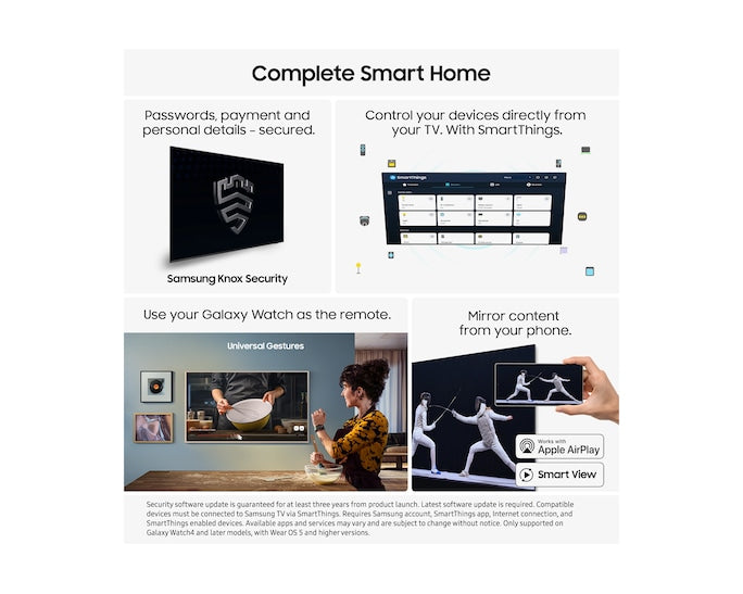 Samsung QE100QN80FUXXU 100" Neo QLED QN80F 4K Vision AI Smart TV (2025)