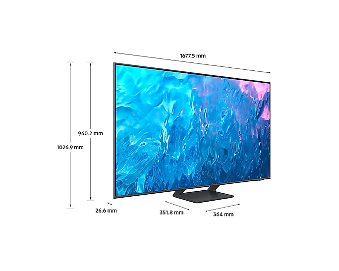 Samsung QE55Q80CATXXU Q80C 55 inch QLED 4K Smart TV