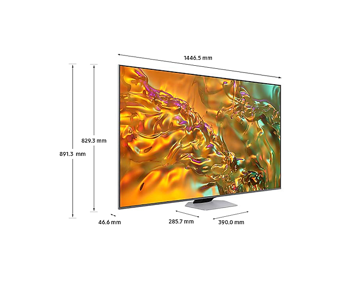 Samsung QE65Q80AATXXU 2024 65" Q80D QLED 4K HDR Smart TV