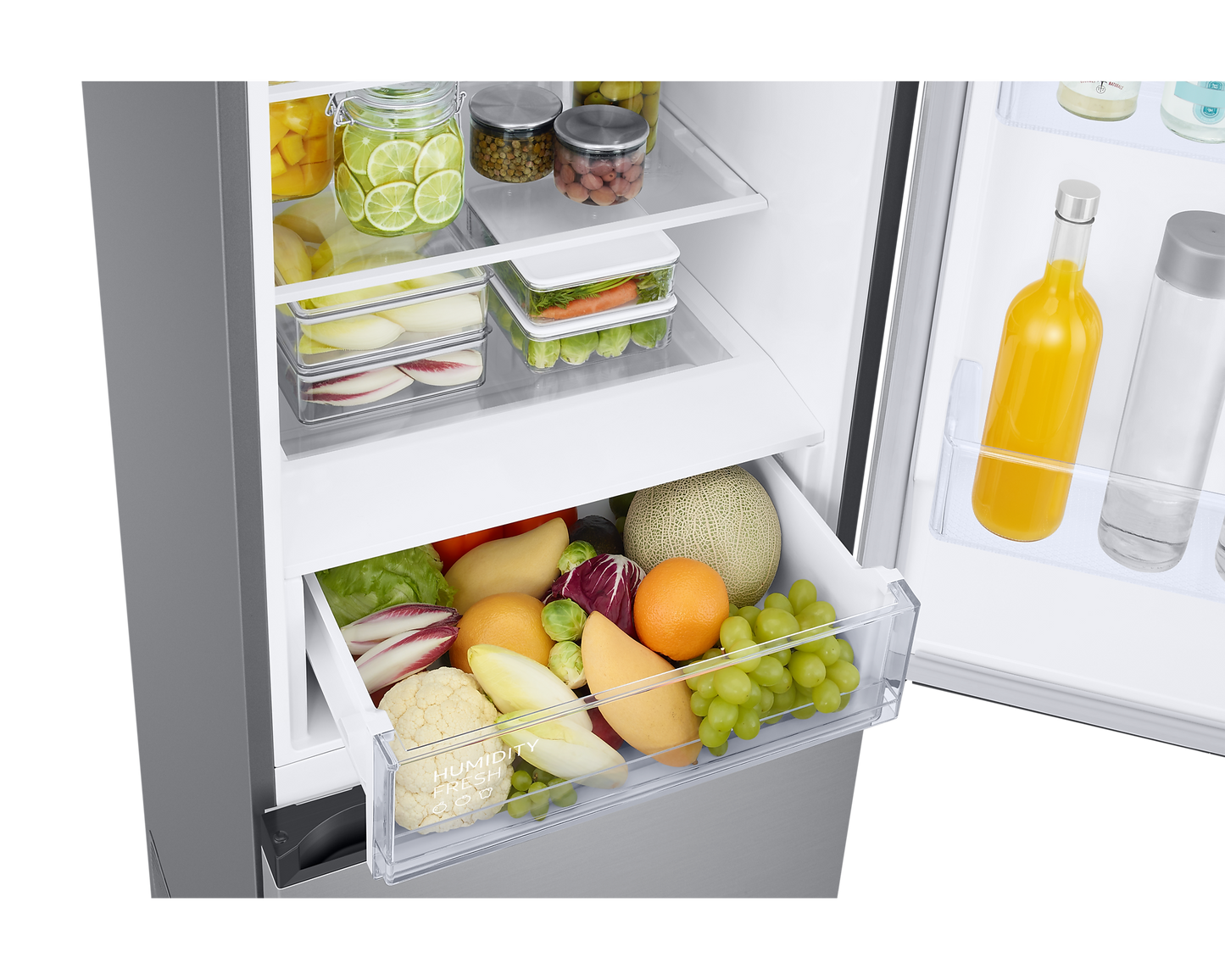 Samsung Series 5 RB38C602ESA/EU Classic Fridge Freezer with SpaceMax™ Technology - Silver