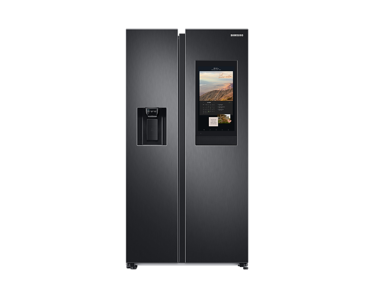 Samsung RS6HA8891B1/EU Family Hub™ SpaceMax™ American Style Smart Fridge Freezer - Black Stainless