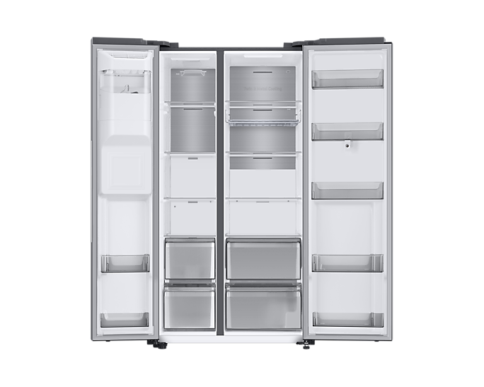 Samsung RS6HA8891SL/EU Family Hub American Style Fridge Freezer with SmartThings - Aluminium