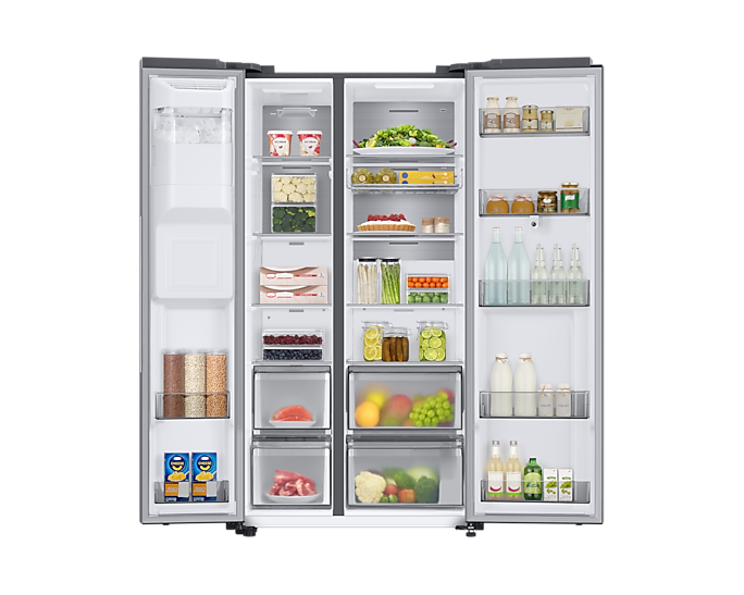Samsung RS6HA8891SL/EU Family Hub American Style Fridge Freezer with SmartThings - Aluminium