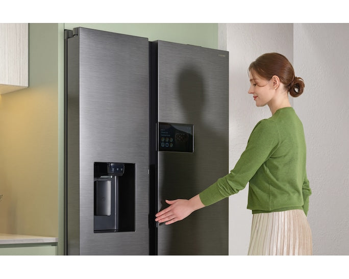 Samsung RS90F64EETEU Bespoke AI Side-By-Side Refrigerator Series 9 AI Home 621L