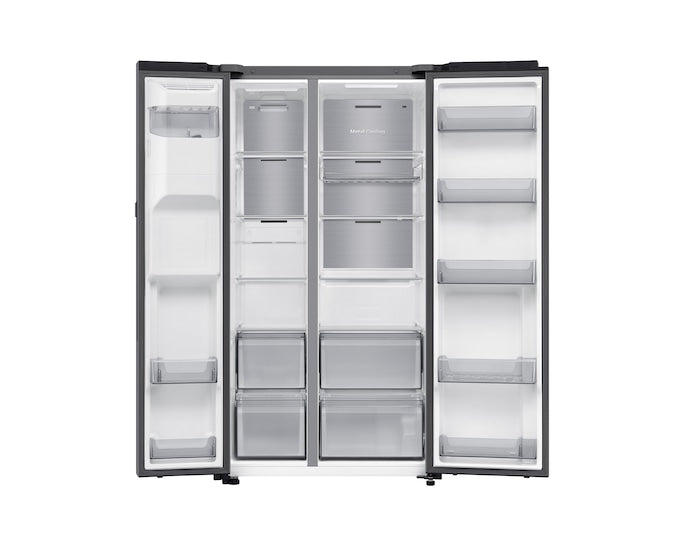 Samsung RS90F64EDTEU Bespoke AI Side-By-Side Refrigerator Series 9 AI Home 621L