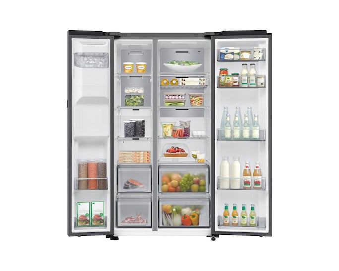 Samsung RS80F66KBTEU Bespoke AI Side-By-Side Refrigerator Series 8 On-device Bixby (no screen) 634L