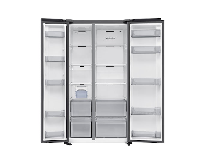 Samsung RS70F67QCTEU Bespoke AI Side-By-Side Refrigerator Series 7 SpaceMax 652L