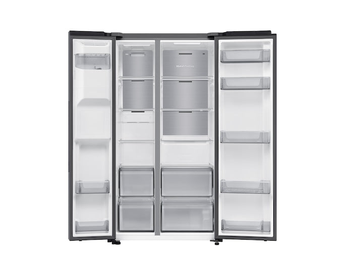 Samsung RS70F64KETEU Bespoke AI Side-By-Side Refrigerator Series 6 SpaceMax 640L