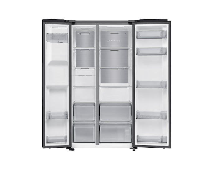 Samsung RS70F64KDFEU Bespoke AI Side-By-Side Refrigerator Series 6 SpaceMax 640L