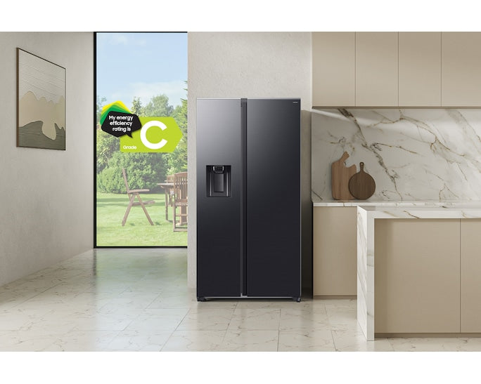 Samsung RS70F66KCFEU Bespoke AI Side-By-Side Refrigerator Series 7 SpaceMax 634L
