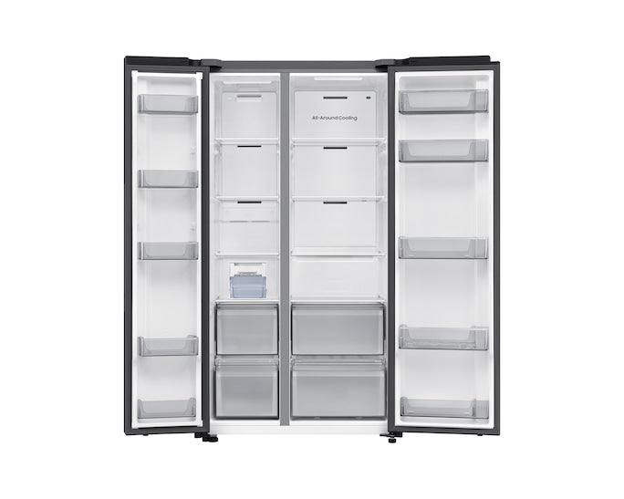 Samsung RS70F65QEFEU Bespoke AI Side-By-Side Refrigerator Series 6 SpaceMax 659L