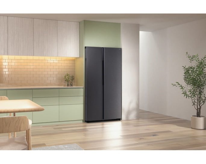 Samsung RS70F65QEFEU Bespoke AI Side-By-Side Refrigerator Series 6 SpaceMax 659L