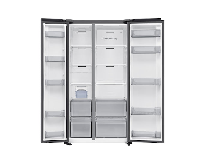 Samsung RS70F65QETEU Bespoke AI Side-By-Side Refrigerator Series 6 SpaceMax 659L