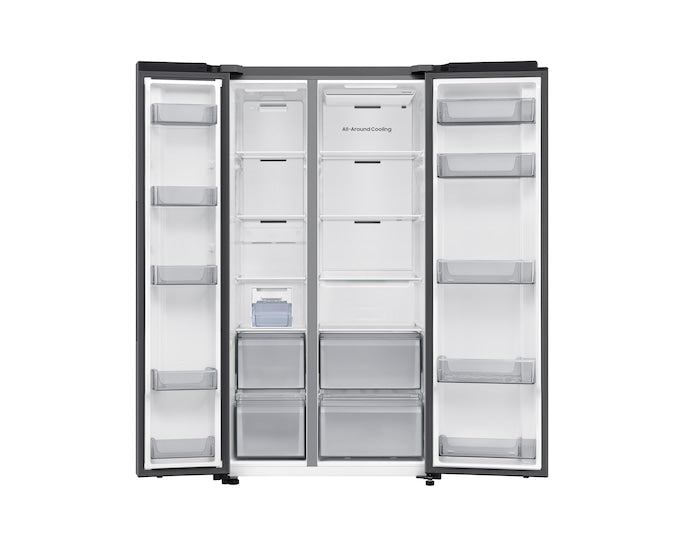 Samsung RS70F68QBTEU Bespoke AI Side-By-Side Refrigerator Series 7 SpaceMax 655L