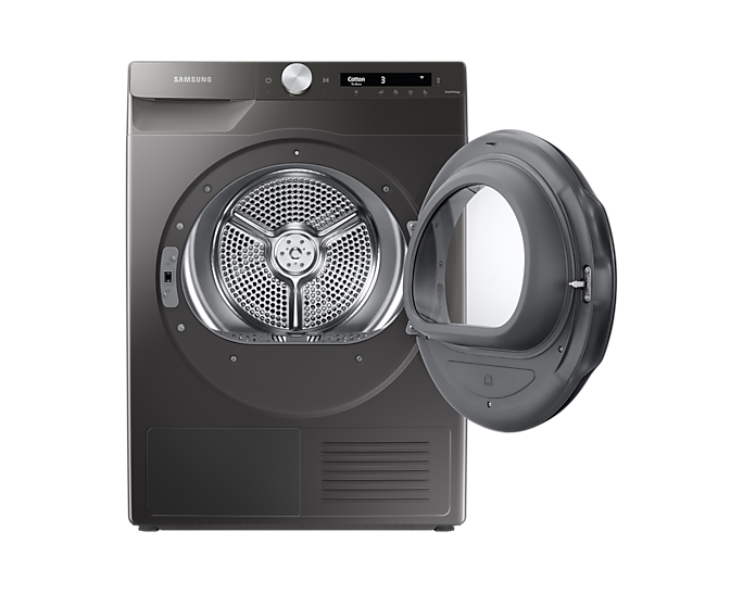 Samsung Series 5+ DV90T5240AN/S1 with OptimalDry, 9kg, Inox