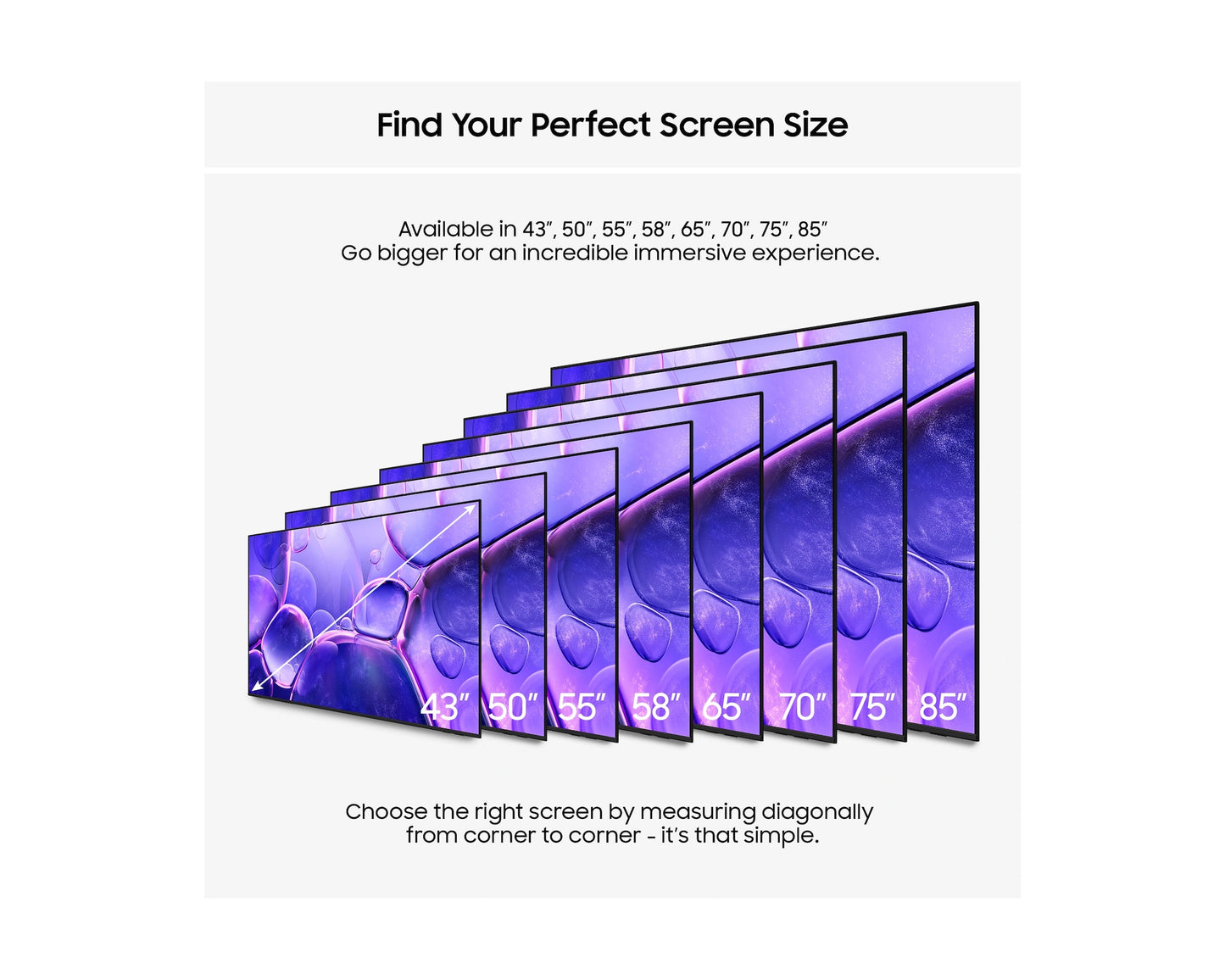 Samsung UE85U8000FKXXU 85" Crystal UHD U8000F 4K Smart TV (2025)