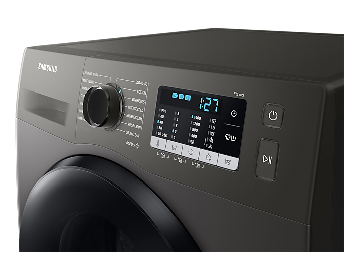 Samsung Series 5+ Auto Dose WD90TA046BX/EU Washer Dryer, 9kg/6kg 1400rpm
