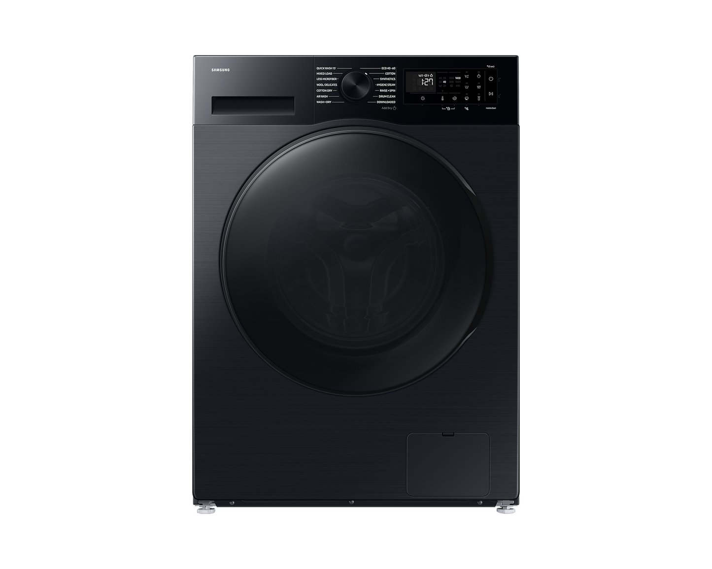 Samsung Series 5 AI Energy WD90DG5B15BBEU 9 KG / 6 KG Washer Dryer with 1400rpm, Black, D/A Rated