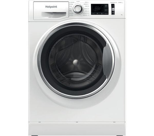 Hotpoint ActiveCare 8 kg 1400 Spin Washing Machine - White - NM11 846 WC A UK N