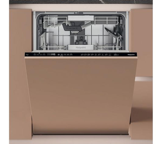 Hotpoint Hydroforce H8I HP42 L UK Full-size Fully Integrated Dishwasher