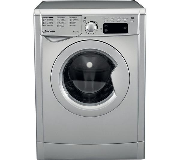 INDESIT EWDE 861483 S UK 8 kg Washer Dryer - Silver