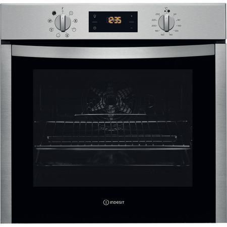 Indesit Aria DFW 5544 C IX UK Electric Single Built-In Oven in Stainless Steel