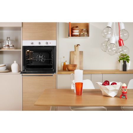 Built in electric oven: white colour - IFW 6330 WH UK