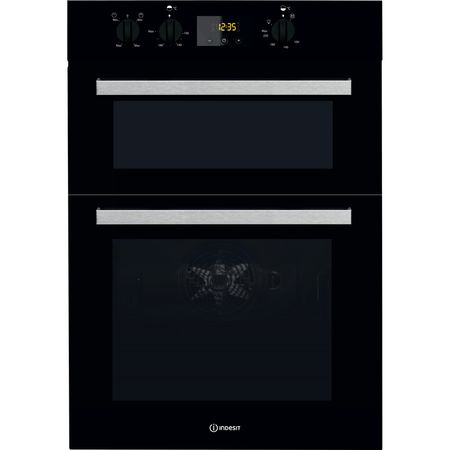 Built in double oven: electric - IDD 6340 BL