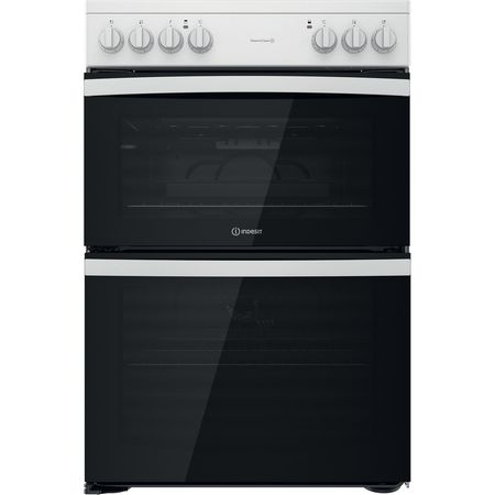 Electric freestanding double cooker: 60cm - ID67V9KMW/UK