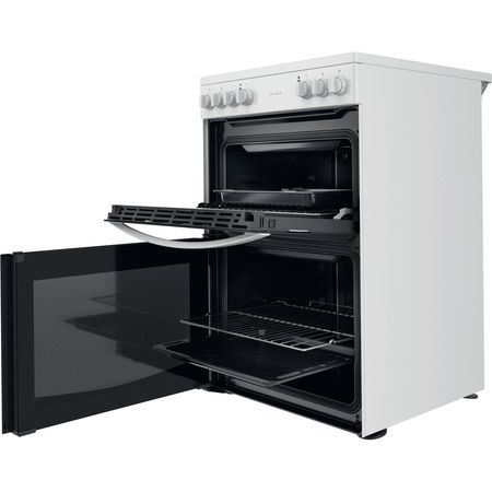 Electric freestanding double cooker: 60cm - ID67V9KMW/UK