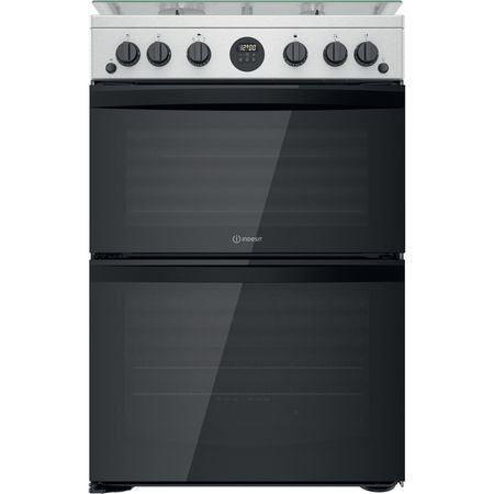 Indesit ID67G0MCX/UK Double Cooker - Inox