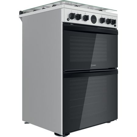 Indesit ID67G0MCX/UK Double Cooker - Inox