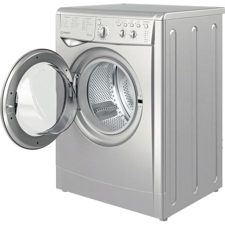 Indesit EcoTime IWDC 65125 S UK N Washer Dryer - Silver