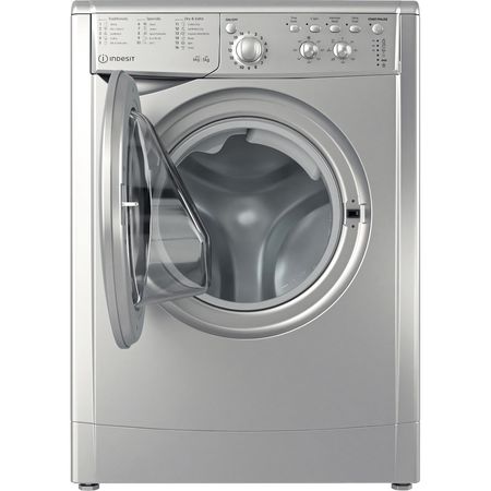 Indesit EcoTime IWDC 65125 S UK N Washer Dryer - Silver