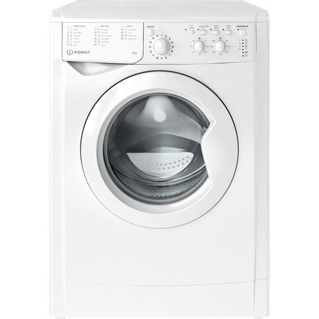 Freestanding front loading washing machine: 8,0kg - IWC 81483 W UK N