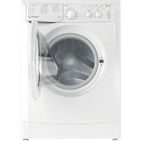 Freestanding front loading washing machine: 8,0kg - IWC 81483 W UK N