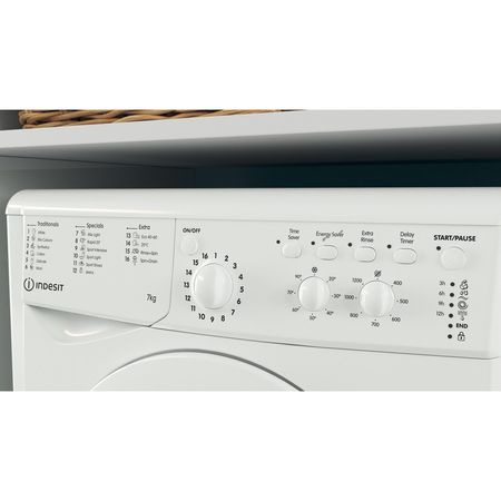 Indesit Ecotime IWC 71252 W UK N Washing Machine - White