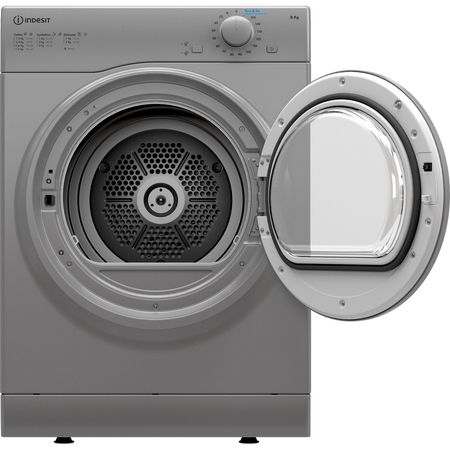 Indesit I1 D80S UK Tumble Dryer - Silver