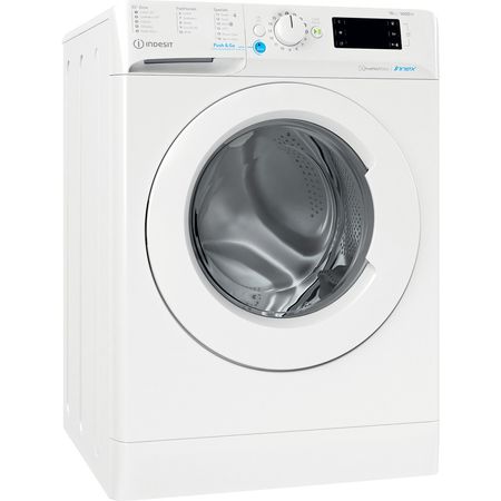 Indesit BWE 101685X W UK N Freestanding 10kg washing machine in White