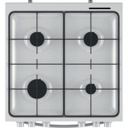 Indesit Gas Cooker 60cm IS67G1PMWUK