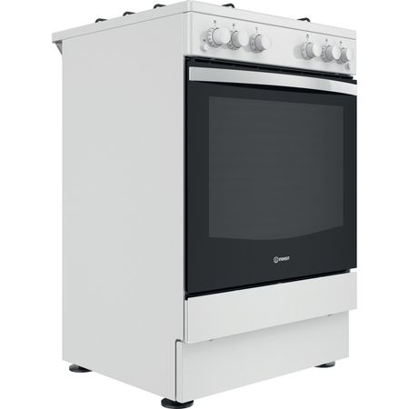 Indesit Gas Cooker 60cm IS67G1PMWUK