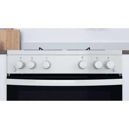 Indesit Gas Cooker 60cm IS67G1PMWUK