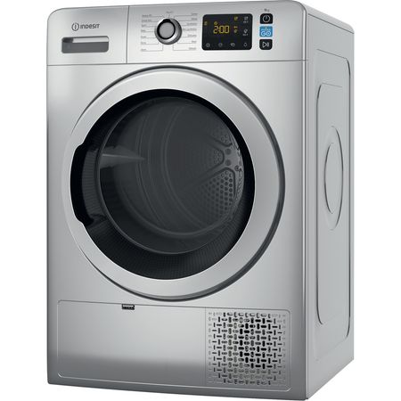 Indesit YT M11 92SS X UK Heat Pump Tumble Dryer, Freestanding, 9.0kg