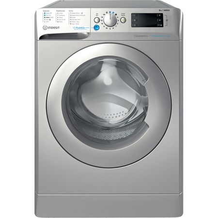 Indesit Freestanding Front Loading Washing Machine 8.0kg BWE 81496X W UK