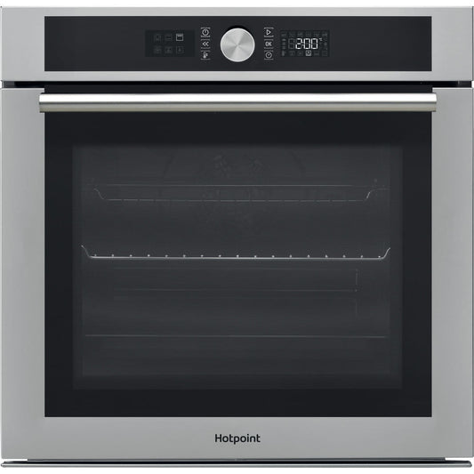 Hotpoint Class 4 Multiflow Built-In Electric Single Oven - Stainless Steel - Hydrolytic - A+ Rated - SI4 854 H IX